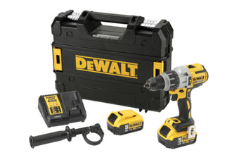 DEWALT | 18V XR Li-Ion Brushless Premium 13mm Hammer Drill Driver 5.0Ah | DCD996P2-B5