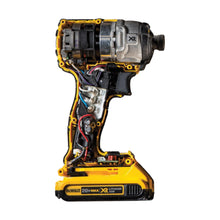 DEWALT | XR Brushless Impact Driver 2 Battery 5.0 Ah + Charger - 203Nm 18V  | DCF887P2-GB