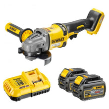 DEWALT | Small Angle Grinder 2 Battery 2.0 Ah + Charger + Kit Box 54V | DCG414T2-GB