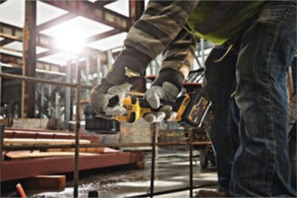 DEWALT | Small Angle Grinder 2 Battery 2.0 Ah + Charger + Kit Box 54V | DCG414T2-GB