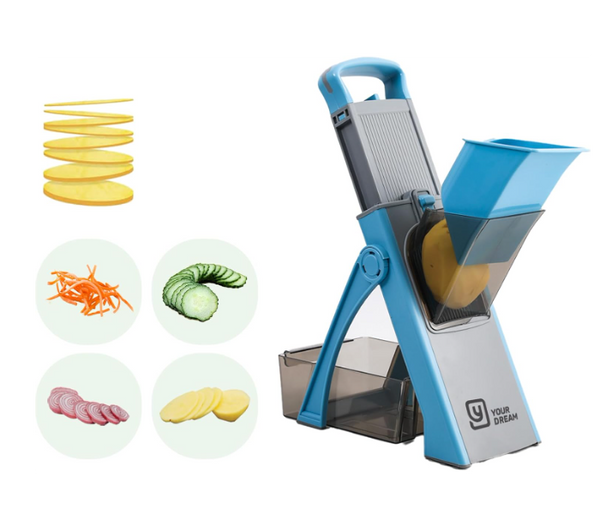 Mandoline Vegetable Chopper for Kitchen,Thickness Adjustable Vegetable Slicer,Dicer for Vegetables,Onion Potato Tomato Cutter Dicer,Multifunctional Kitchen Food Fruit Chopper | JPN7411