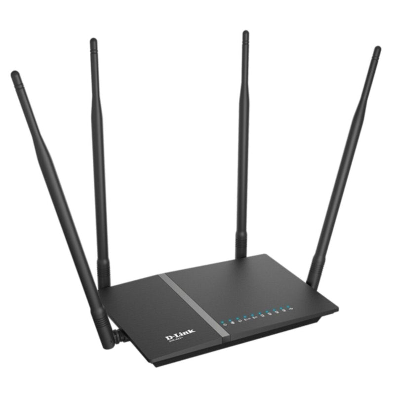 D-LINK | AC1200 Wi-Fi Dual Band Gigabit Router Black | DIR-825M
