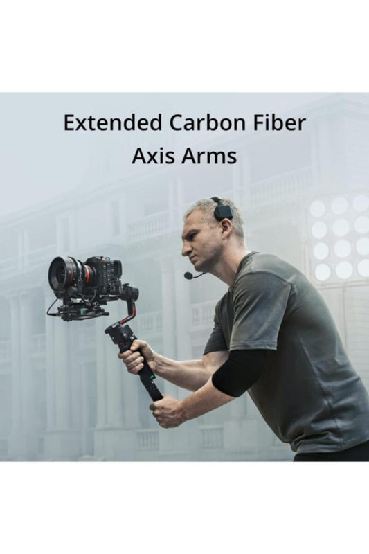 DJIC | 3-Axis Gimbal Stabilizer for DSLR and Cinema Cameras, Automated Axis Locks | RONIN S 3 PRO COMBO