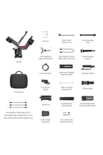 DJIC | 3-Axis Gimbal Stabilizer for DSLR and Cinema Cameras, Automated Axis Locks | RONIN S 3 PRO COMBO