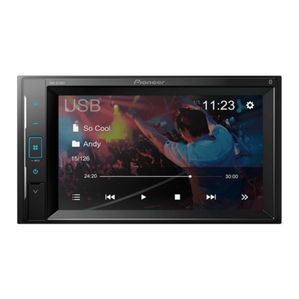 PIONEER | Car 6.2"inch AV Receiver with Mirroring by Weblink Cast | DMH-A245BT
