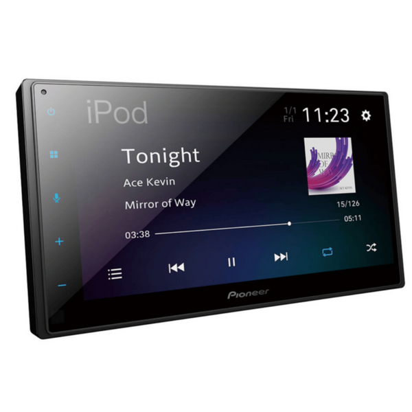 PIONEER | Car 6.8"inch AV Receiver with Apple CarPlay, Android Auto and Mirroring for Android | DMH-A4450BT