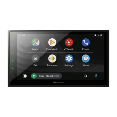 PIONEER | Car In-Dash Double-DIN Multimedia AV Receiver with 6.8"inch Capacitive WVGA | DMH-Z5350BT