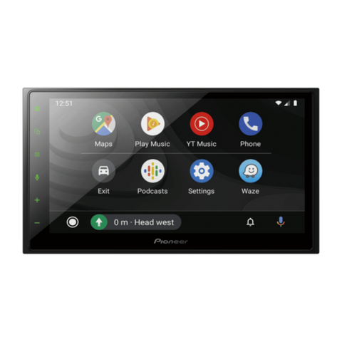 PIONEER | Car In-Dash Double-DIN Multimedia AV Receiver with 6.8