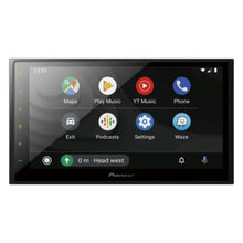 PIONEER | In-Dash Double-DIN Multimedia AV Receiver with 6.8â€³inch Capacitive Touch-screen Multimedia Player with Apple CarPlay, Android Auto & Bluetooth | DMH-Z5350BT