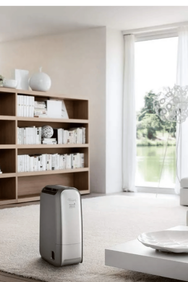 DELONGHI | Tasciugo Aria Dry Light Dehumidifier 7.5LTR Dryer Air Purifier DNS80 Light Grey