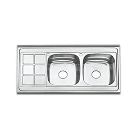 LURAY | Kitchen Sink Double Bowl 120x60mm