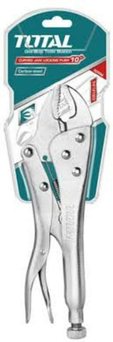 TOTAL | Curved Jaw Locking Plier 10