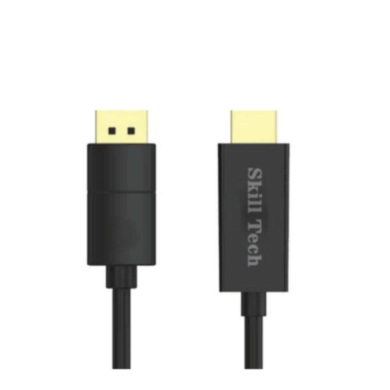 SKILL TECH | Display Port (Dp) To Hdmi Cable 5 Meters 4 Support | DPH36CU-005M