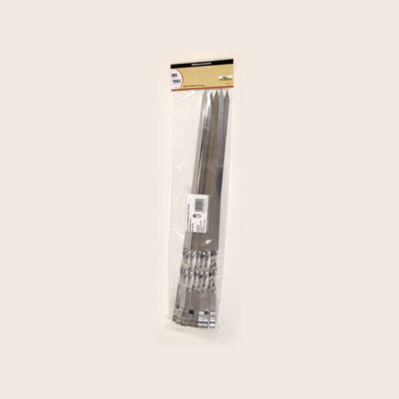 DR Skewers 8pcs In Chromed Steel Frame 1 Cm X 0,15 Cm,L 45 C | DR-400116
