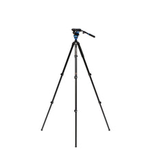 BENRO | Aluminium Single Tube Tripod Flip Lock 3 Section S6PRO Video Head | A2573F