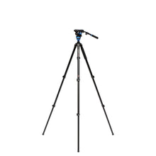 BENRO | Aluminium Single Tube Tripod Flip Lock 3 Section S6PRO Video Head | A2573F