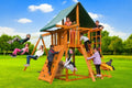 EASTERN JUNGLE GYM | Straigh-Base Dream Outdoor Swing Set | EJG115TOY00002
