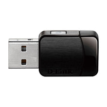 D-LINK | AC600 MU-MIMO Wireless Wi-Fi Dual Band USB Adapter  Black | DWA-171