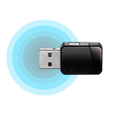 D-LINK | AC600 MU-MIMO Wireless Wi-Fi Dual Band USB Adapter  Black | DWA-171