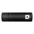 D-LINK | AC1300 MU-MIMO Wireless Wi-Fi Dual Band USB Adapter Black | DWA-182