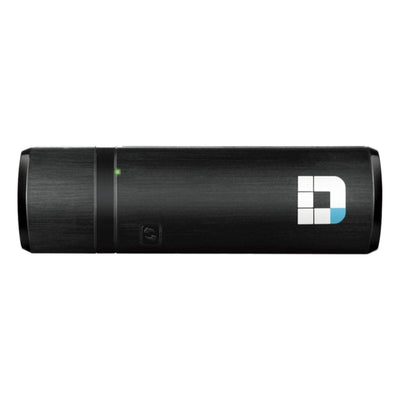 D-LINK | AC1300 MU-MIMO Wireless Wi-Fi Dual Band USB Adapter Black | DWA-182