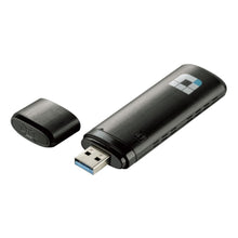 D-LINK | AC1300 MU-MIMO Wireless Wi-Fi Dual Band USB Adapter Black | DWA-182