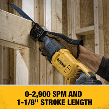 DEWALT | Corded Variable Speed Reciprocating Saw 1100W 220V | DWE305PK-B5