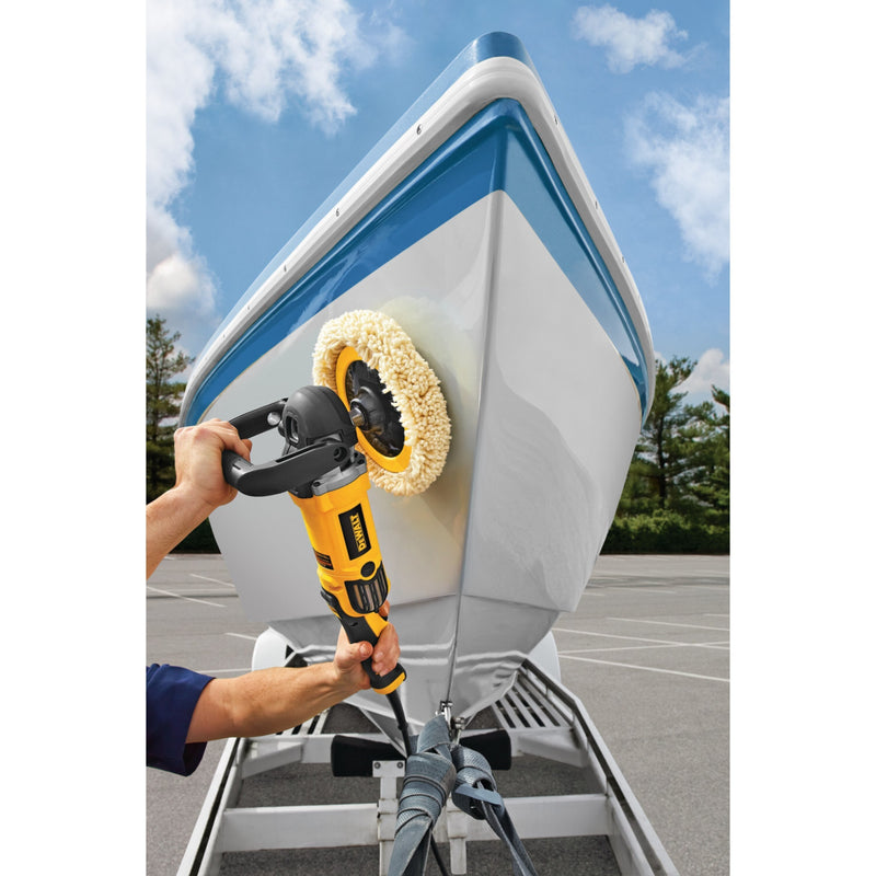 DEWALT | Variable Speed Polisher Corded with Soft Start 7