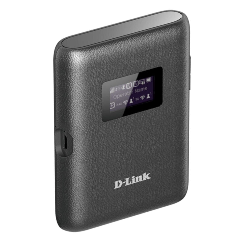 D-LINK | 4G LTE Mobile Router 3000mAh LCD Display Black | DWR-933M