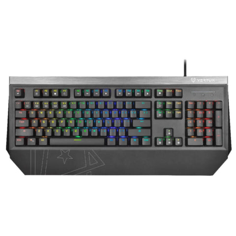 VERTUX | Precision Pro Mechanical Gaming Keyboard Black | TANTALUM.BLK/E