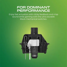 VERTUX | Hyper Action Mechanical Gaming Keyboard Black | TUNGSTEN.BLK/E