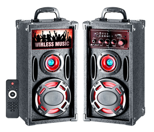 Audionic BT-150 Classic Wireless 2.0 Channel Speaker,USB or SD/MMC Card Support,Bulit-in FM Radio | JPO6584
