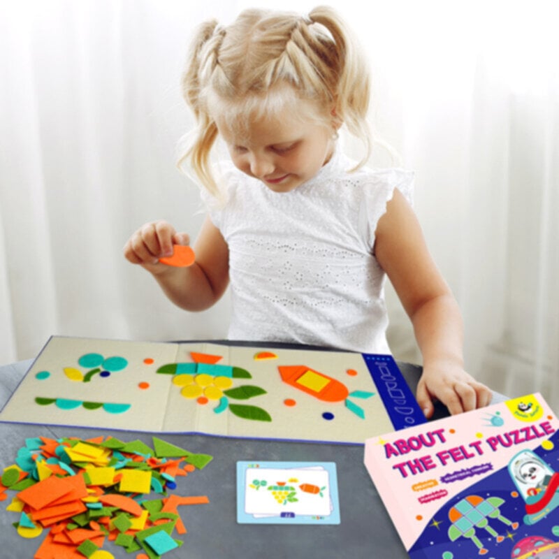 PANDA JUNIOR | PJ020 All About Felt Puzzle | 49702082