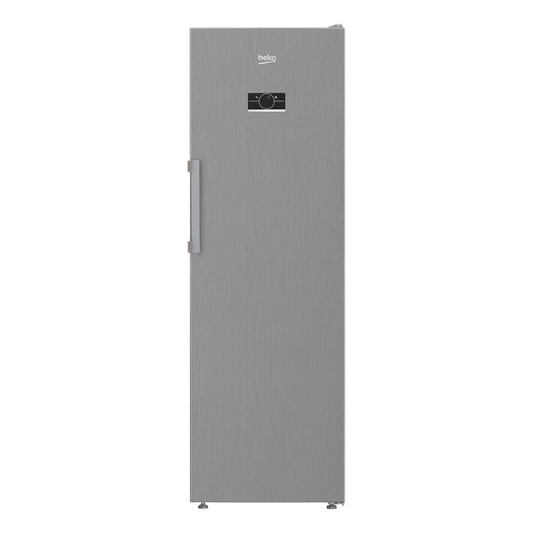BEKO | Upright Fridge 447L, Titanium Inox | RLNE500X