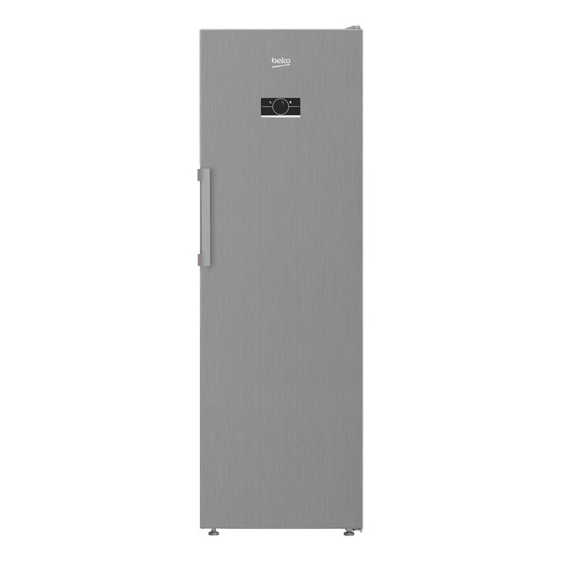 BEKO | Upright Fridge 447L, Titanium Inox | RLNE500X