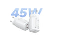 XIAOMI | 45W Nano Turbo Charging Power Adapter (2-PORT) UK | BHR087DGB