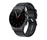 MKZ SK8 Plus Smart Watch with Bluetooth and Silicone Strap - Black | JPL4517