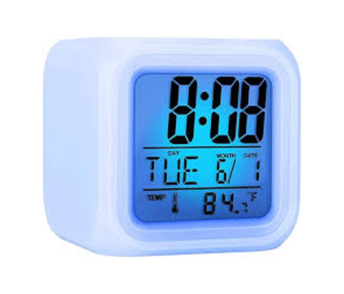 Digital Alaram Clock With Rainbow Option | JPO6614