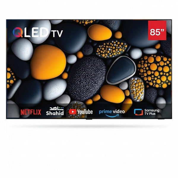 OSCAR | 85" Frameless QLED 4K UHD Smart TV Tizen OS Bluetooth Voice Remote HDR10 Dolby Audio | OST085QTZ