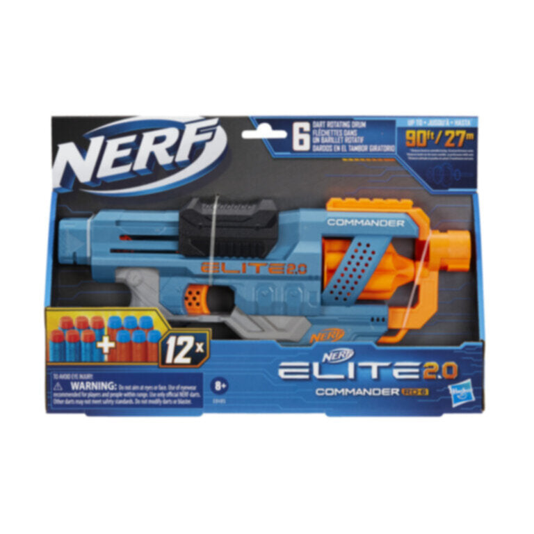HASBRO | Nerf Elite 2.0 Commander Rd 6 Toy | HSO106TOY01077