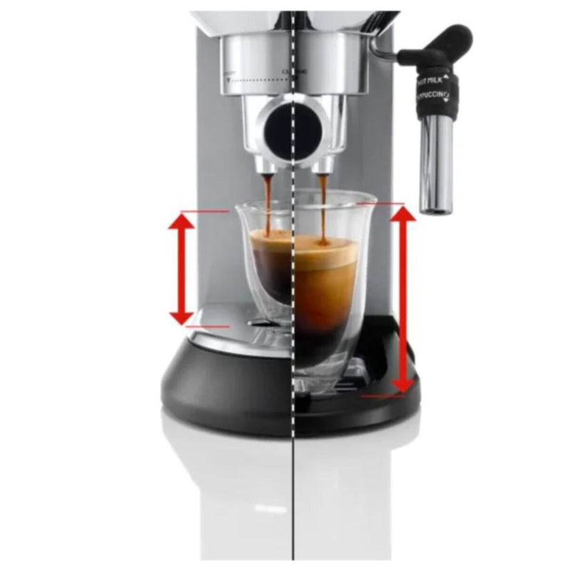 DELONGHI | Dedica Style Pump Espresso Semi Automatic Coffee Maker 1300W | EC685.M