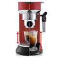 DELONGHI | Dedica Style Pump Espresso Semi Automatic Coffee Maker Red 1300W | EC685.R