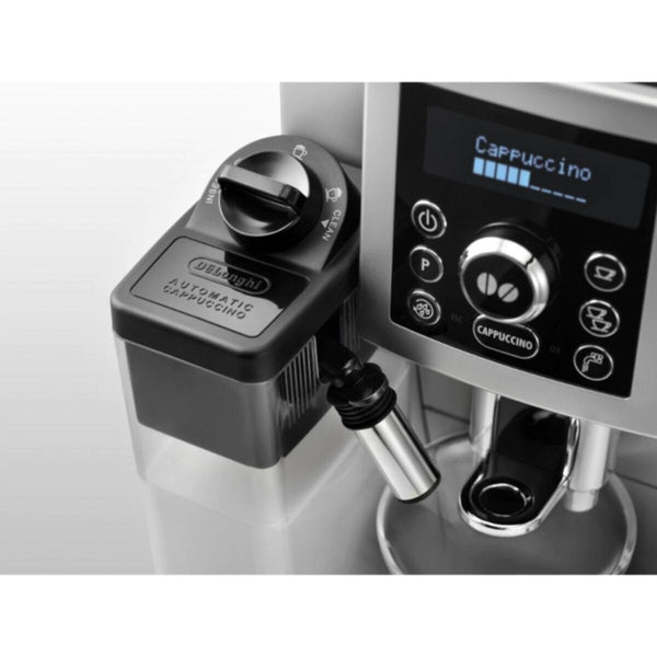 DELONGHI | Compact Bean to Cup Fully Automatic Espresso Coffee Machine Silver | ECAM23.460.S