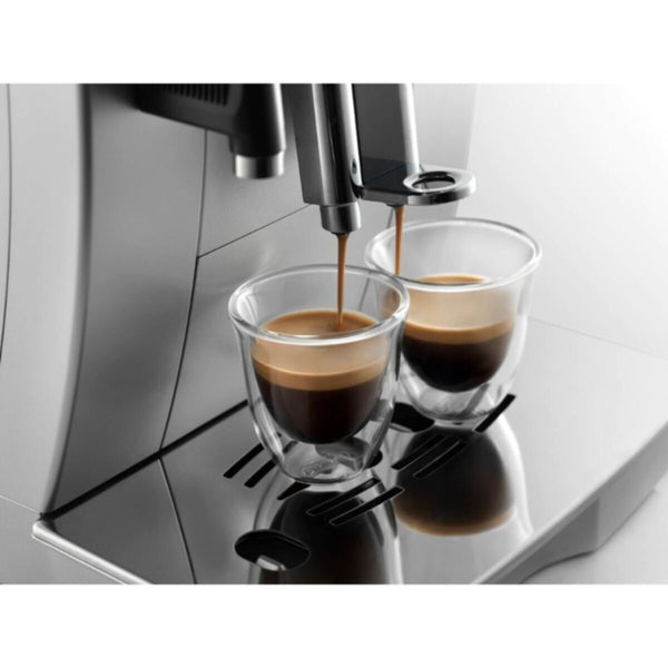 DELONGHI | Compact Bean to Cup Fully Automatic Espresso Coffee Machine Silver | ECAM23.460.S