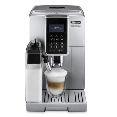 DELONGHI | Dinamica Bean to Cup Fully Automatic Espresso Coffee Machine Silver | ECAM350.75.S