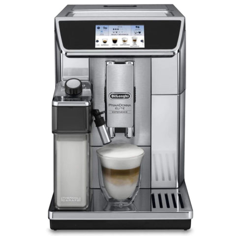 DELONGHI | PrimaDonna Elite Experience Bean to Cup Fully Automatic Espresso Coffee Machine | ECAM650.85.MS