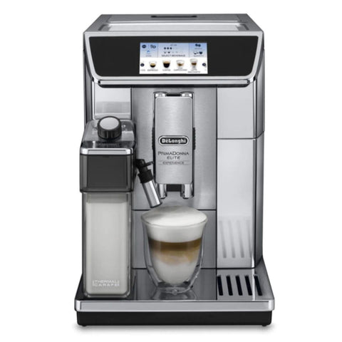 DELONGHI | PrimaDonna Elite Experience Fully Automatic Espresso Coffee Maker | ECAM650.85