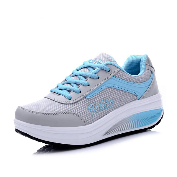 Summer Breathable Women's Casual Dance Sneakers Eu 42 - Blue | JPE4404