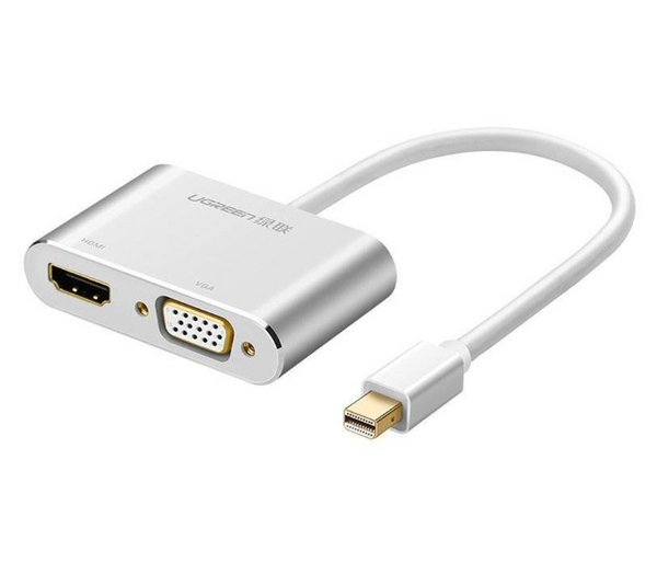 Ugreen MD115-20421 Mini DP to HDMI + VGA Converter Silver | JPO6650