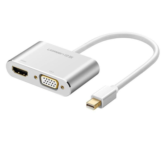 Ugreen MD115-20421 Mini DP to HDMI + VGA Converter Silver | JPO6650